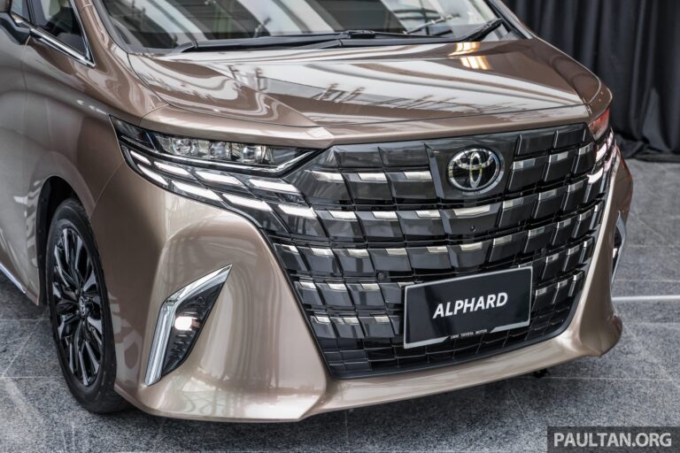 VIP Toyota Alphard vehicle class